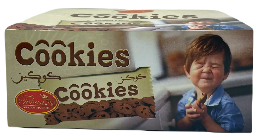 الطحان كوكيز شيكولاتة العلبة 4*18 قطعه