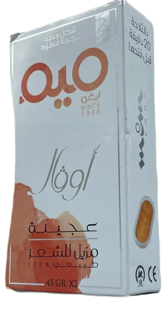 ميم معجون لإزالة الشعر بيضوي 2 × 45 جم