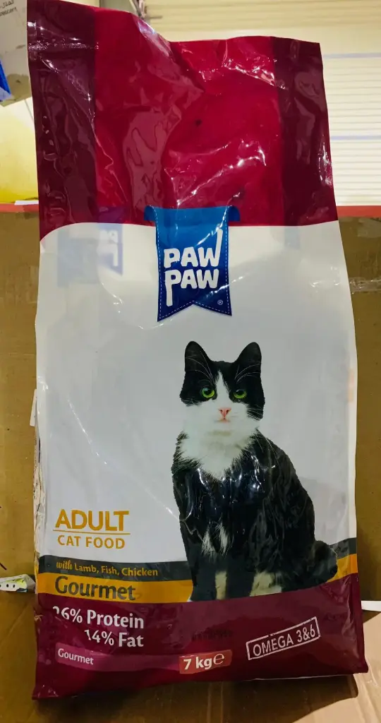 PawPaw Adult Cat Food Gourmet 7 Kg