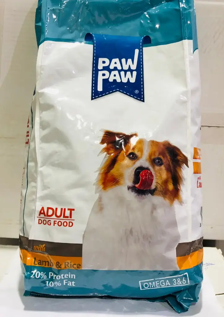 PawPaw Adult Dog Food Lamb&Rice 3kg
 