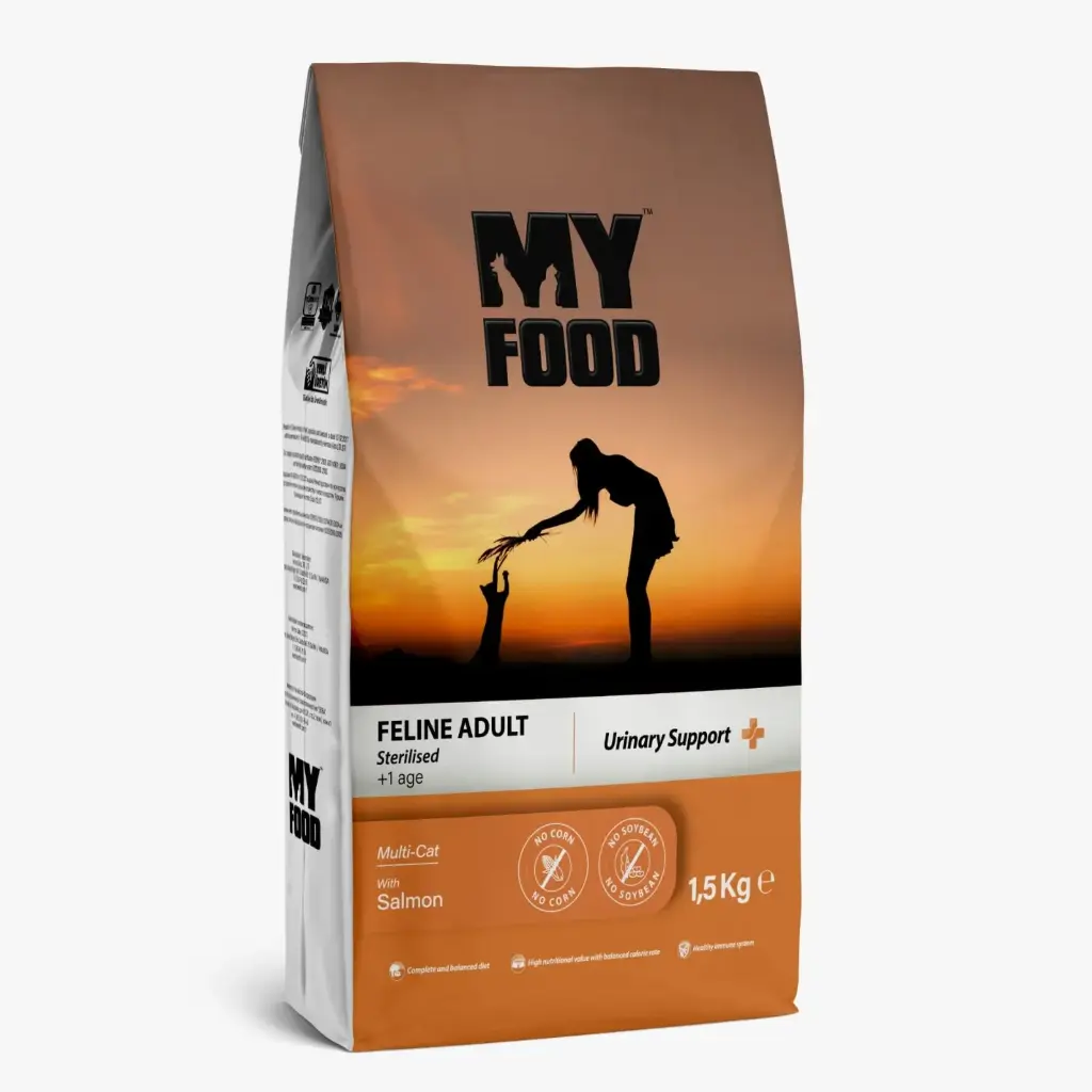MyFood Adult Cat Food Salmon 1.5kg -       
