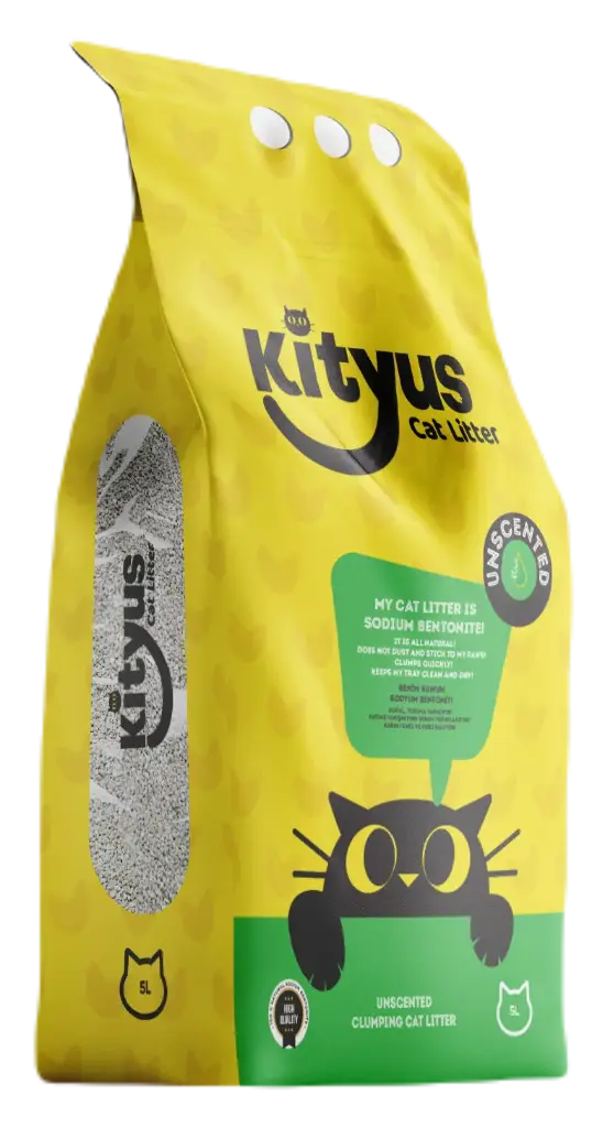 Kityus Unscented Clumping Cat Litter 5L